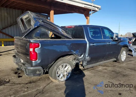 2021 Chevrolet Silverado K1500 Ltz z USA, uszkodzony, nr VIN 3GCUYGET3MG151390